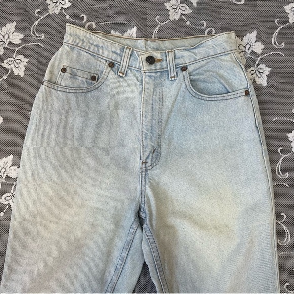 Vintage Levi’s 531 Light Wash High Waisted  Jeans - Picture 3 of 15